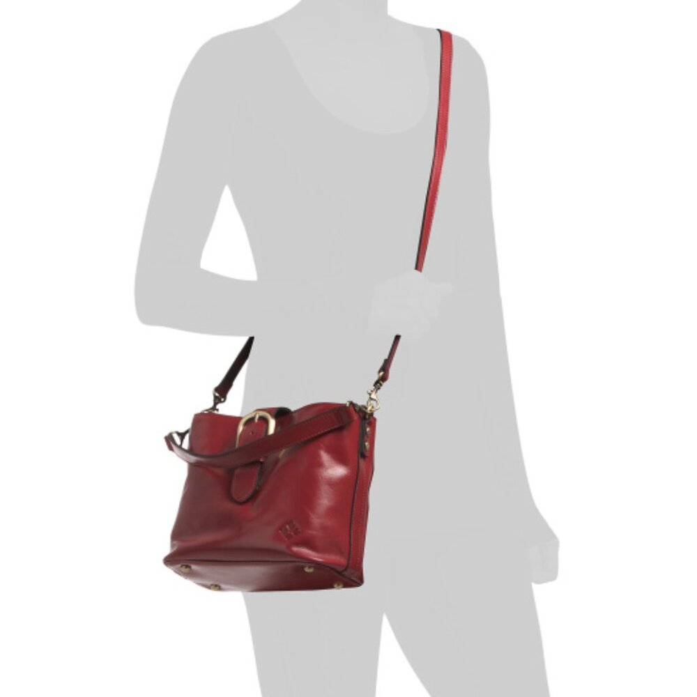 PATRICIA NASH Leather Irving Bucket Hobo Bag - Picture 4 of 5